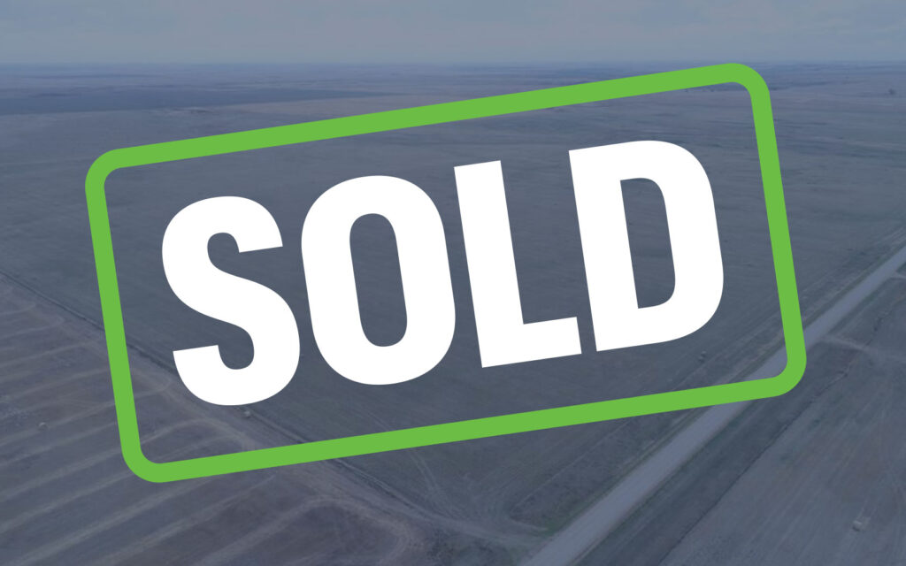 SOLD – One Quarter Section Near Parry, SK!