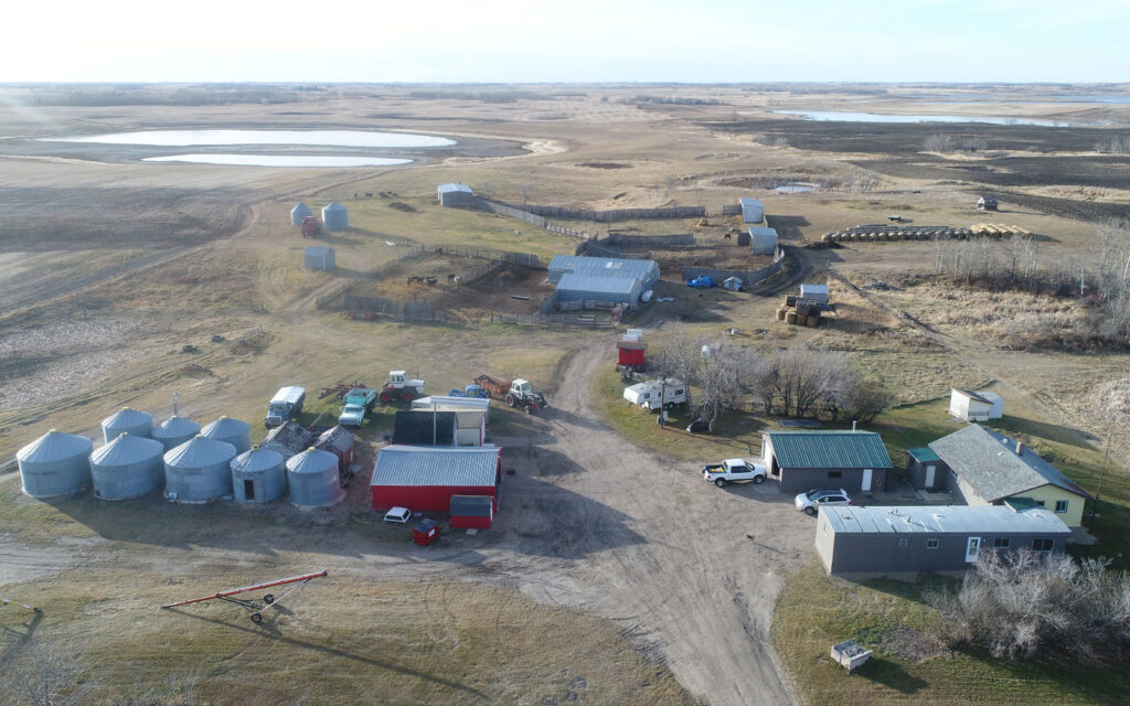 NEW LISTING – 618 Acres with a 1,657 sq ft bungalow near Ituna, SK!