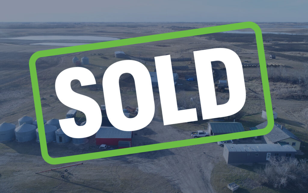 SOLD – 618 Acres with a 1,657 sq ft bungalow near Ituna, SK!