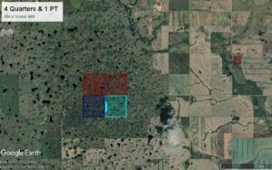 NEW LISTING – 329.34 Acres & 159.9 Crown Lease Acres and Yard with a House & Outbuildings Near Pangman, SK!