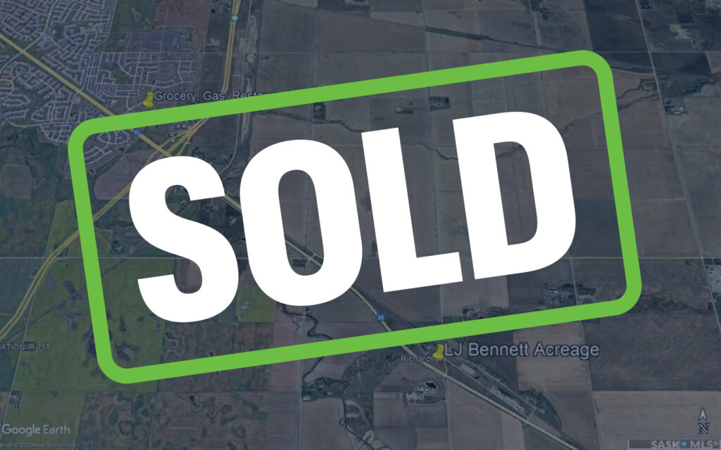 SOLD – A Beautiful 1,670 Sq Ft, 3 Bed, 2 Bath Home Situated on 5 Acres Near Regina, SK!