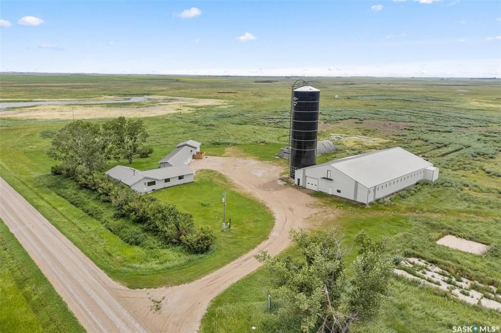 155.98 Acres with a 1,236 Sq Ft House & 70’ x 125’ Shop Near Sedley, SK