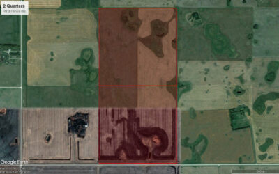 NEW LISTING – 2 Quarters of Good Quality Farmland Near Creelman, SK!