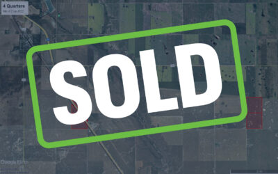 SOLD – 4 Quarters Near Craik, SK!