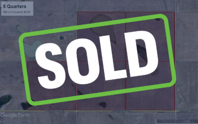 SOLD – 5 quarters near Lemsford, SK!