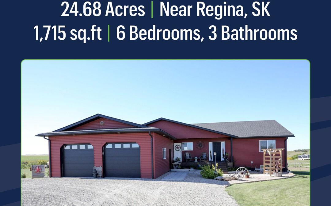 NEW LISTING – 424.68 Acres near Regina, SK