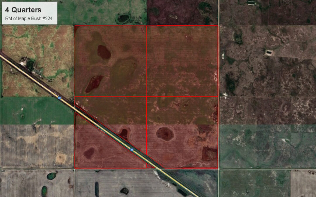 NEW LISTING – 618.8 Acres RM Maple Bush #224