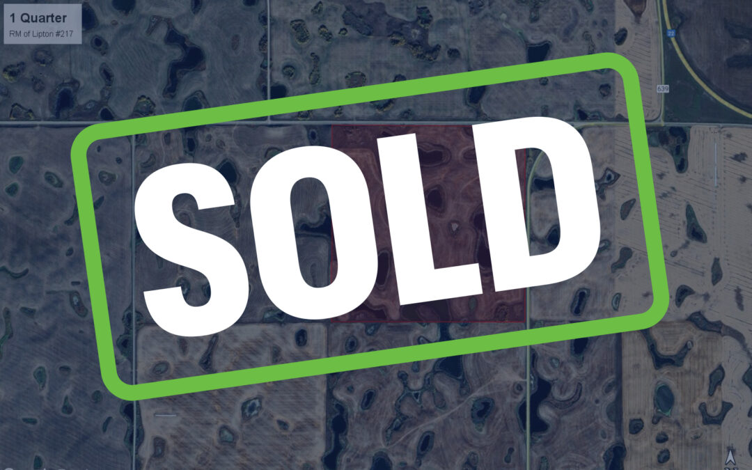 SOLD LISTING – 158.96 Acres RM Lipton #217