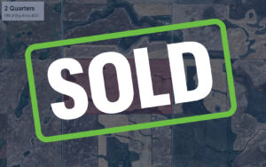 SOLD LISTING – 317.33 Acres RM Big Arm #251