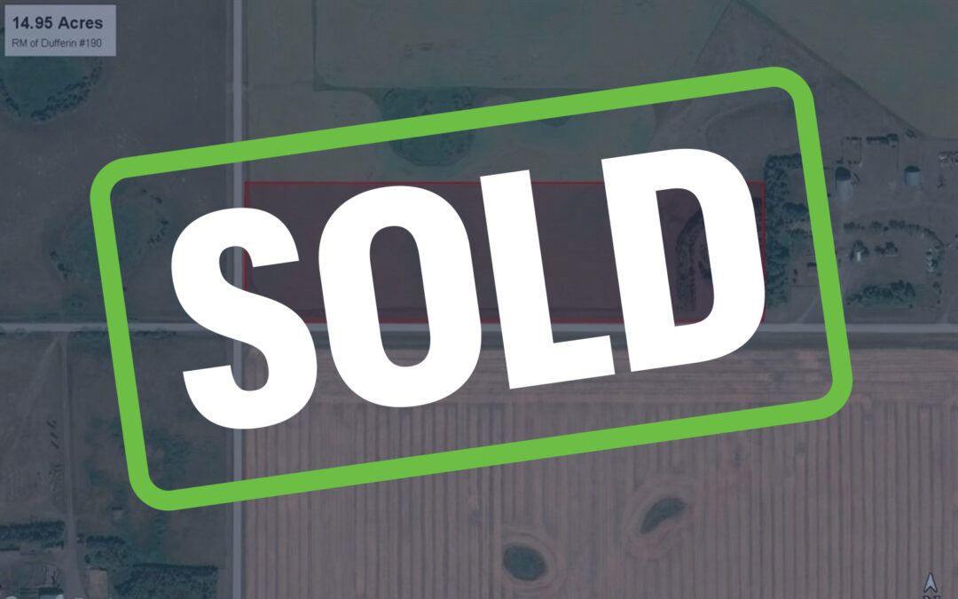 SOLD LISTING – 14.95 Acres RM Dufferin #190